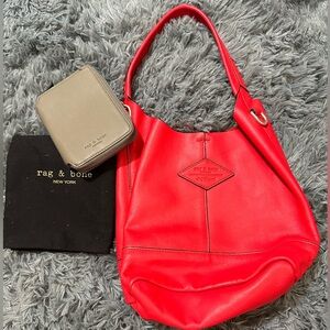 Rag & Bone Camden Mini Shopper & Rag & Bone Wallet